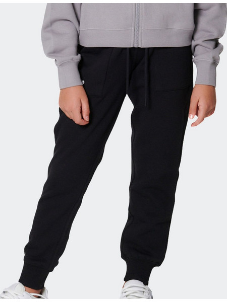 Body Action Girl's Fleece Trousers Black