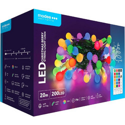 Modee Lighting 200 Χριστουγεννιάτικα Λαμπάκια LED 20m