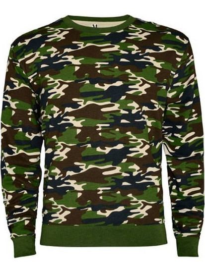 Roly Ανδρικό Φούτερ CF1031 Forest Camo
