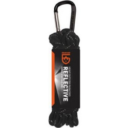 Σχοινί επιβίωσης Paracord Reflective 9m Utility Line Gear Aid Μαύρο
