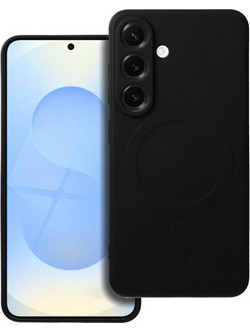 iS TPU Silicone Mag Back Cover Black (Samsung Galaxy S25)