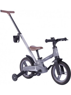 Bebe Stars Speedy 4 σε 1 Τρίκυκλο Ποδήλατο Αναδιπλούμενο Χειρολαβή για 2+ Ετών Γκρι