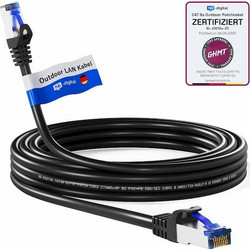 HB-DIGITAL 2m CAT 6a Outdoor LAN Cable