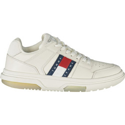 Tommy Jeans The Brooklyn Elevated Γυναικεία Sneakers Λευκά EN0EN02576-YBL