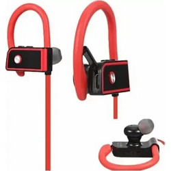 Fine FA-80 Ακουστικά Bluetooth In Ear Ανθεκτικά στο Νερό Red
