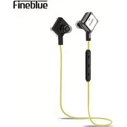 Fineblue FA-90 Ακουστικά Bluetooth In Ear Yellow