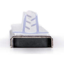 Μαγνητική Θήκη Πινακίδας 76x23mm Με Κάθετη Λαβή Φερρίτης