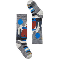 SMARTWOOL - KIDS SKI LIGHT CUSHION SLEIGH BEAR OTC