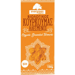 Evergreen Βιολογικός Κουρκουμάς 100g Evergreen Βιολογικός Κουρκουμάς 100g