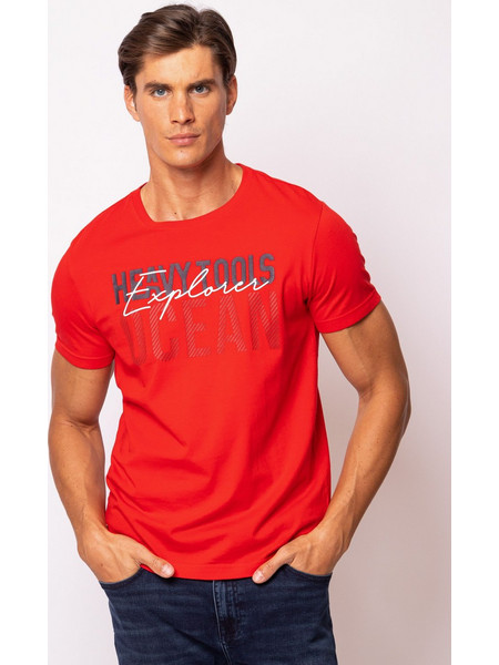 Heavy Tools T-shirt, MURIEL - Κόκκινο