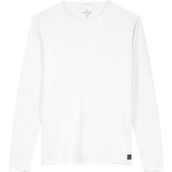 DSTREZZED NEWMAN HEAVY SLUB JERSEY T-SHIRT ΜΠΛΟΥΖΑ 220018-NOS-100-WHITE