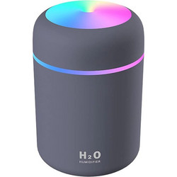 POWERMASTER DQ-107 H2O Μίνι Υγραντήρας με Καλώδιο USB και RGB LED