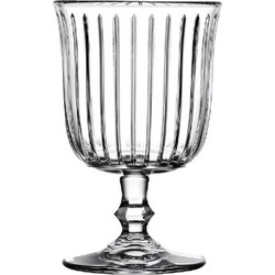 Pasabahce Ποτήρι Γυάλινο Κολονάτο Σκαλιστό 25.5cl Joy 12τμχ