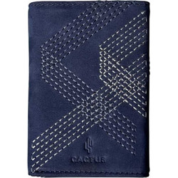 Cactus Premium Πορτοφόλι 3πλο με καρτοθήκη RFID - Σκούρο μπλε - Limited Edition