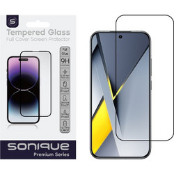HARDY GLASS SONIQUE PREMIUM SERIES HD FULL COVER 9H XIAOMI POCO F8 PRO 5G ΜΑΥΡΟ