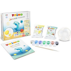 Juniorkit Primo Ocean Set (+2 Pastel πηλοί 250gr, καλούπι, τέμπερες,creative book) 7042946