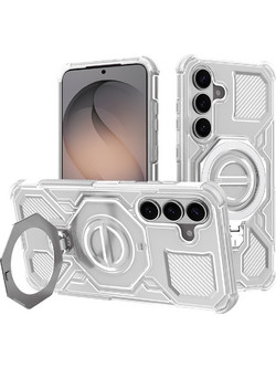 Techsuit - Carbon Shield PRO - Samsung Galaxy S26 - White Transparent