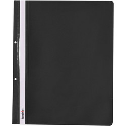 Typotrust Ντοσιέ Α4 Μαύρο με Έλασμα & Τρύπες (FP16100-01) (TYPFP16100-01)
