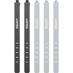 UNITEK Silicone Cable Tie Set Black / Gray (OT1095A03)