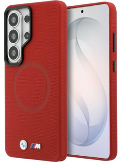 BMW M Metal Logo Case MagSafe Red (Samsung Galaxy S26 Ultra)