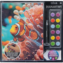 Nice Group Diamantiny Clown Fish Καμβάς Diamond Painting Kit 96406