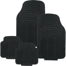 Carpoint Σετ Πατάκια Λάστιχο 4τμχ Μπροστινά 70X42cm - Πίσω 42x40cm(0314417)