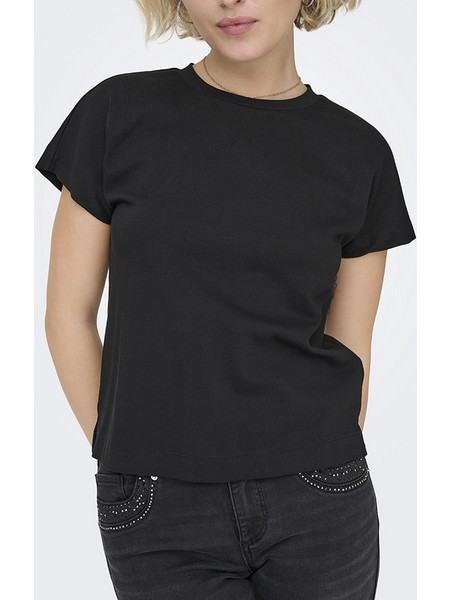 ONLY ONLERICA S/S TOP JRS NOOS 15308926-BLACK Black