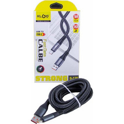 KLGO S-120 Καλώδιο USB-A σε Type-C USB 200cm - ArtSound and Lights