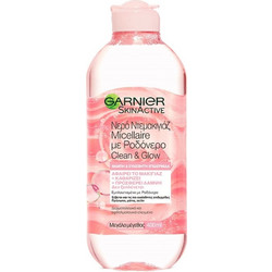 Garnier Clean & Glow Rose Micellar Water Ντεμακιγιάζ για Ευαίσθητη Επιδερμίδα 400ml