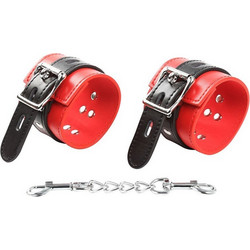 Ohmama Locking & Bucking Wrist Restraints Red