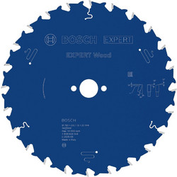 BOSCH ΠΡΙΟΝΟΔΙΣΚΟΣ ΔΙΣΚΟΠΡΙΟΝΟΥ ΚΟΠΗΣ ΞΥΛΟΥ EXPERT WOOD 190 x 2,6/1,6 x 20 mm, T24 2608644044