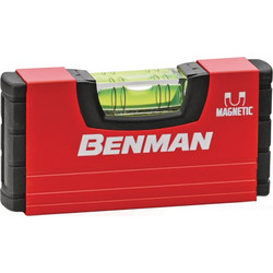 Αλφάδι Μαγνητικό Τσέπης με 1 μάτι 10cm BENMAN