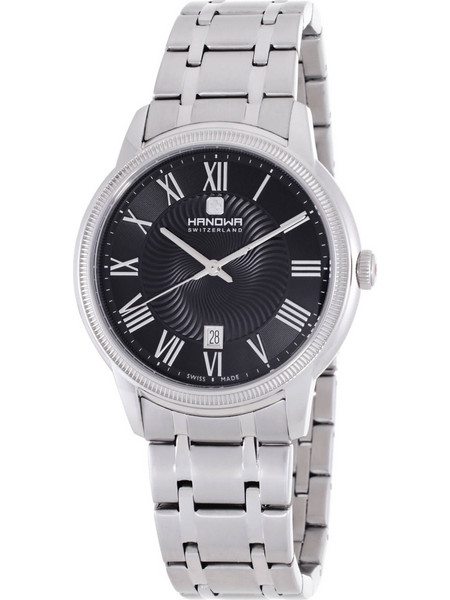 Hanowa Salvan Ανδρικό Ρολόι Quartz με Μαύρο HAWGH0002804