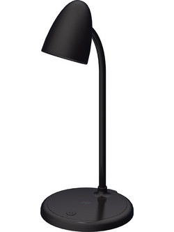 Muitomas Διακοσμητικό Φωτιστικό Γραφείου LED 5V/1.A 5W 1000mAh 12x12x18cm FLEXLAMPBK Μαύρο