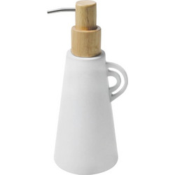 Dispenser Μπάνιου (Φ7.3x18) Spirella Organic White 03417.002
