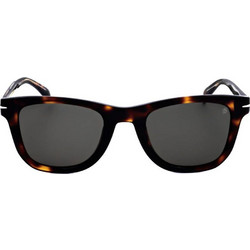 David Beckham DB 1006/S 086/QT Ανδρικά Γυαλιά Ηλίου Τετράγωνα Κοκάλινα Καφέ με Μαύρο Polarized Φακό
