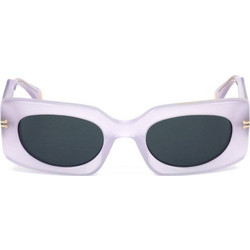 Marc Jacobs MARC1075/S 789 Γυναικεία Γυαλιά Ηλίου Ορθογώνια Κοκάλινα Μωβ με Μαύρο Polarized Φακό