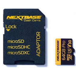 NextBase SDXC 64GB U3 V30 30MB/s με αντάπτορα