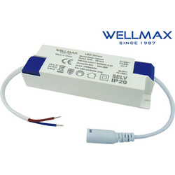 ΤΡΟΦΟΔΟΤΙΚΟ LED 40W/30-42VDC/1000mA IP20 EH42-1000DP WELLMAX