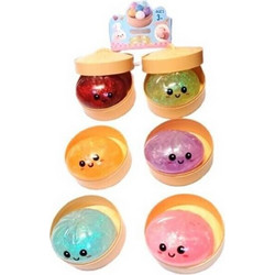 Mystery Αντιστρες Dumpling Glitter Squishy σε Καλαθάκι