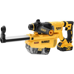 Dewalt Staubabsaugung DWH205DH, fur Bohrhammer DCH263 (gelb, leistungsstarker HEPA-Filter)