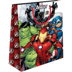 Σακούλα Δώρου Χάρτινη 18x23x11εκ Avengers (000506357)