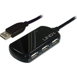 Lindy 42781 USB Hub 3.0 USB-A με 4 Θύρες USB-A
