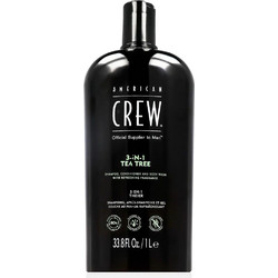 American Crew Tea Tree Balancing Σαμπουάν για Ξηρά Λεπτά & Ταλαιπωρημένα Μαλλιά 1lt