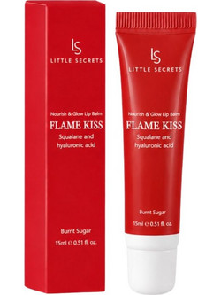 Little Secrets Flame Kiss Burnt Sugar Lip Balm Tube με Χρώμα 15ml