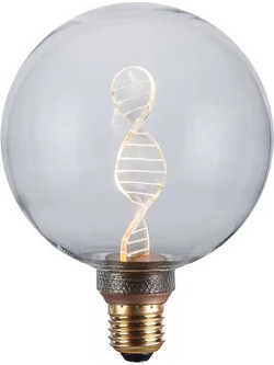 Λαμπτήρας LED RN-DNA G125 Bulb pakoworld 3.5W E27 220-240V clear