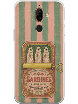 Θήκη Salt & Stripe Collection - The Tin Nokia 7 Plus Flexible TPU (Διάφανη Σιλικόνη)