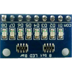 8-Bit LED Bar Module - Κόκκινο, Κοινής Ανόδου (με Pin Headers)