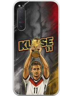 Θήκη World Stars Collection - Miroslav Klose Sony Xperia 5 Flexible TPU (Διάφανη Σιλικόνη)