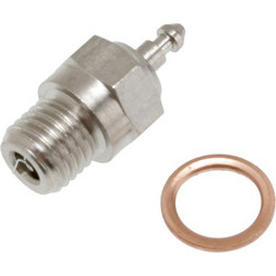 GLOW PLUG SUPER-DUTY (LONG/MEDIUM ) - TRAXXAS 3232X for TRX 2.5, 2.5R, and 3.3 engines